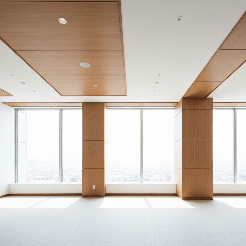 内装仕上げ工事の施工風景